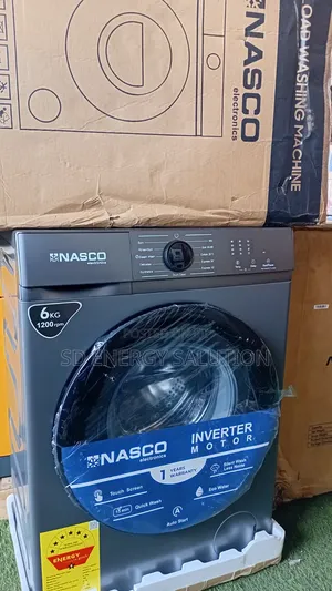 Nasco 6KG Front Load Washing Machine With LED Display
