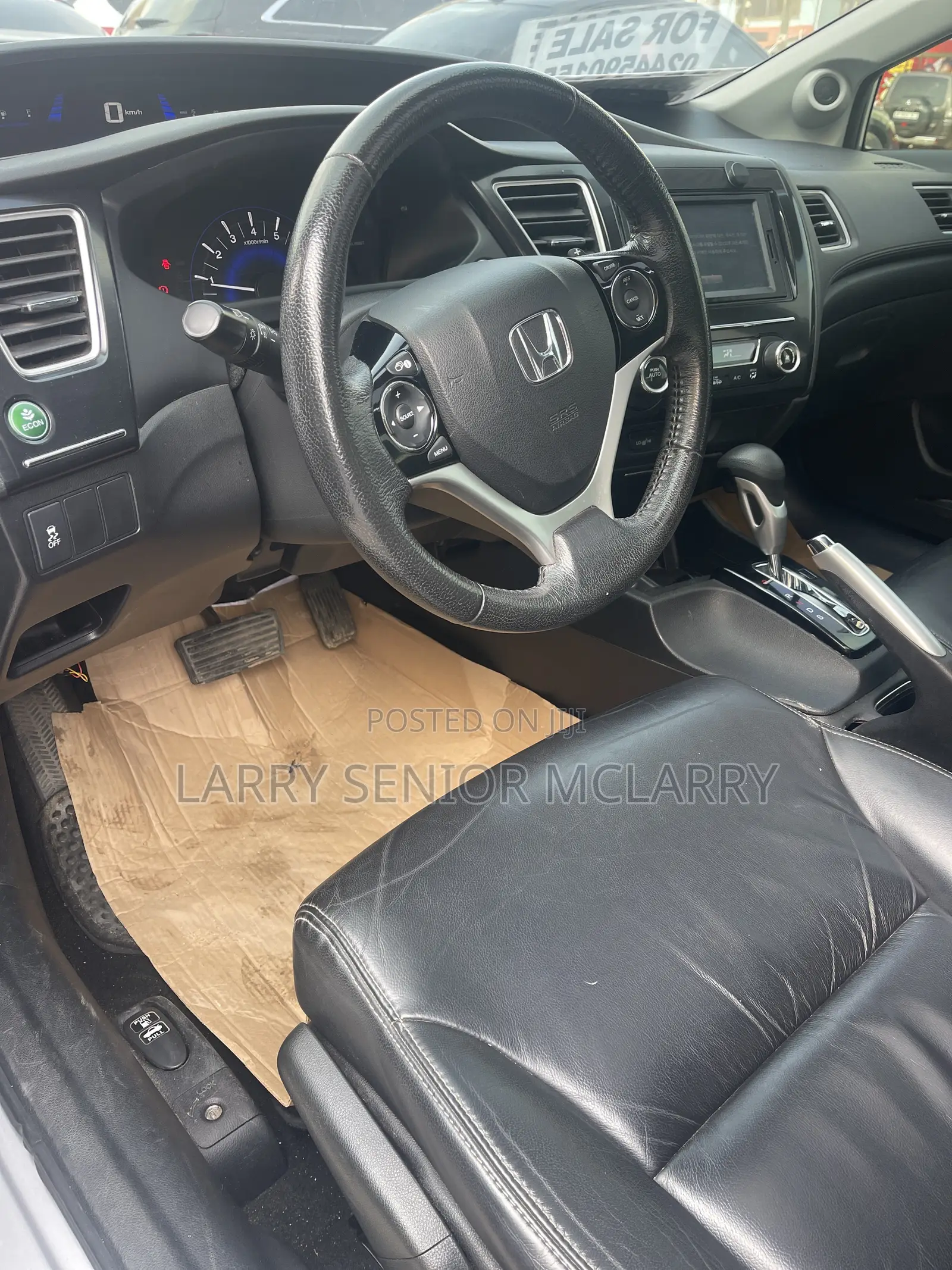 Honda Civic Sedan EX-L 2013 Silver