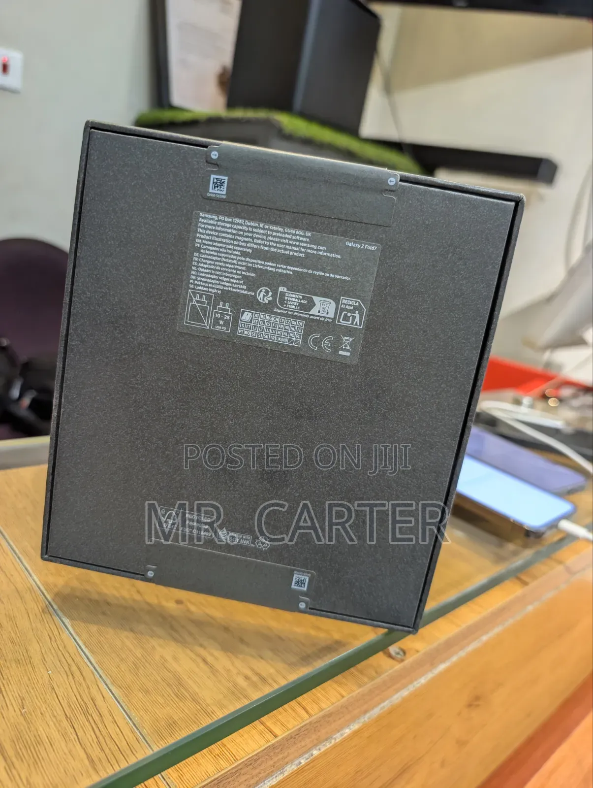 New Samsung Galaxy Z Fold7 256 GB Black