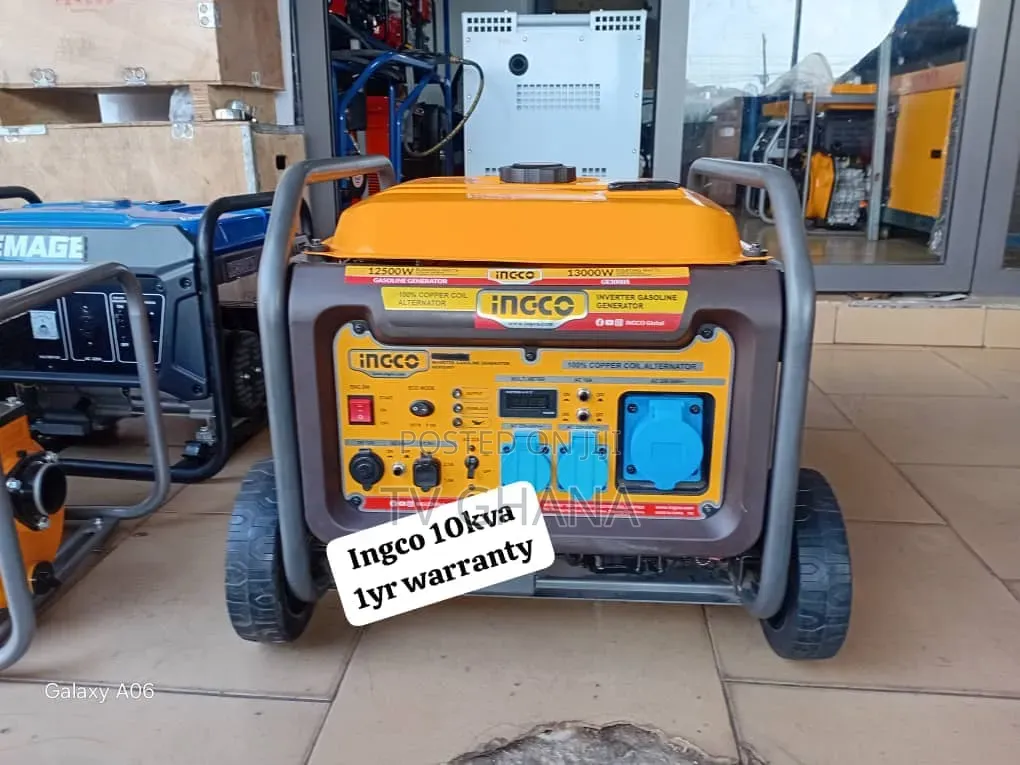 INGCO 10kVA Generator – Built for Continuous Operation10kva