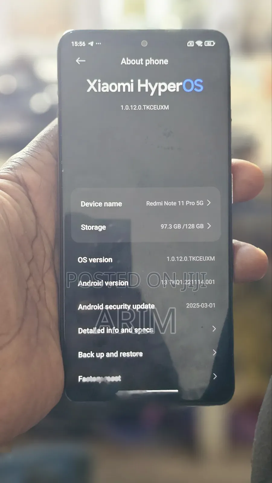 Xiaomi Redmi Note 11 Pro 5G 128 GB Gray
