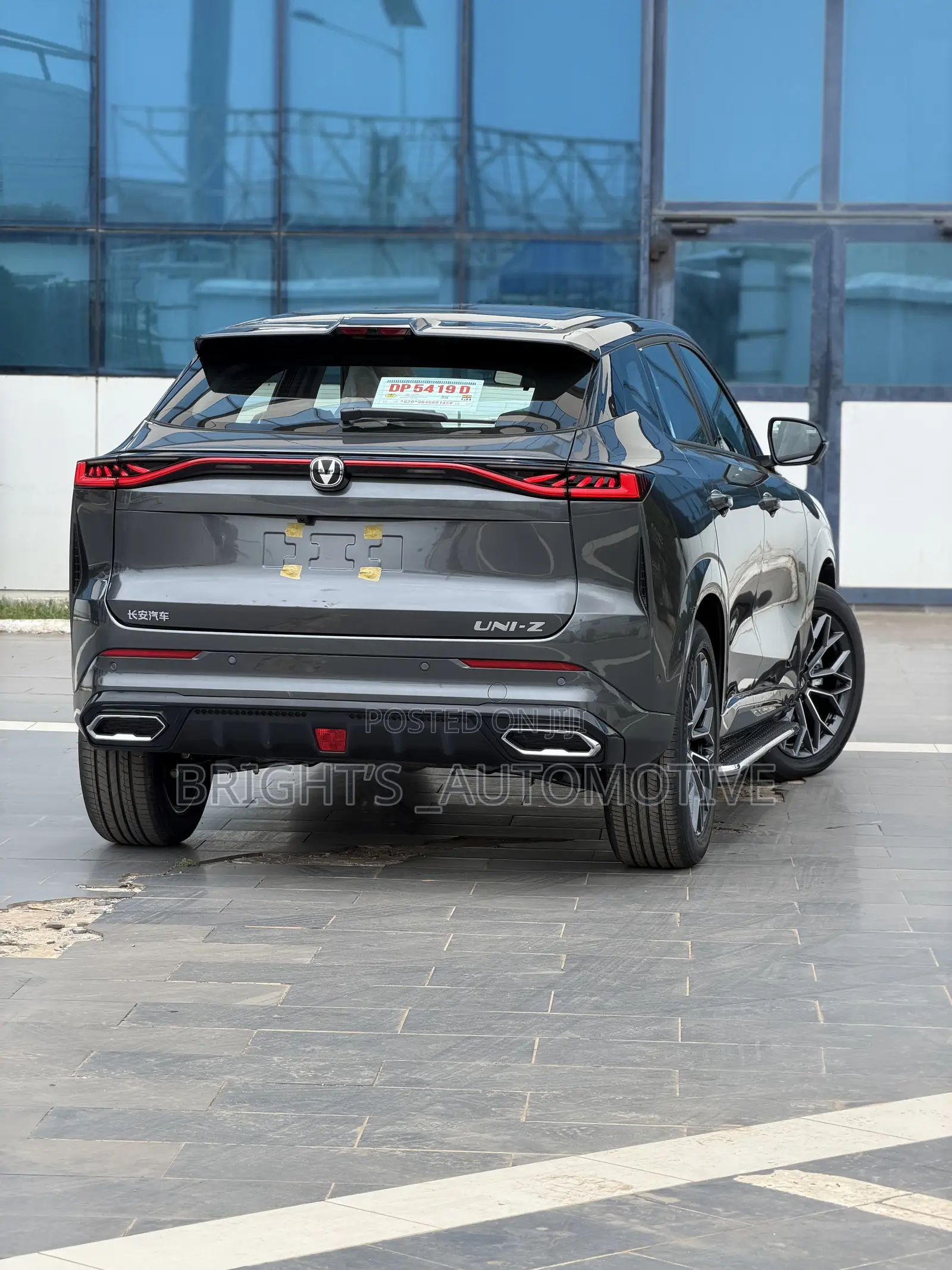 New Changan UNI-Z 1.5T Premium 2026 Gray