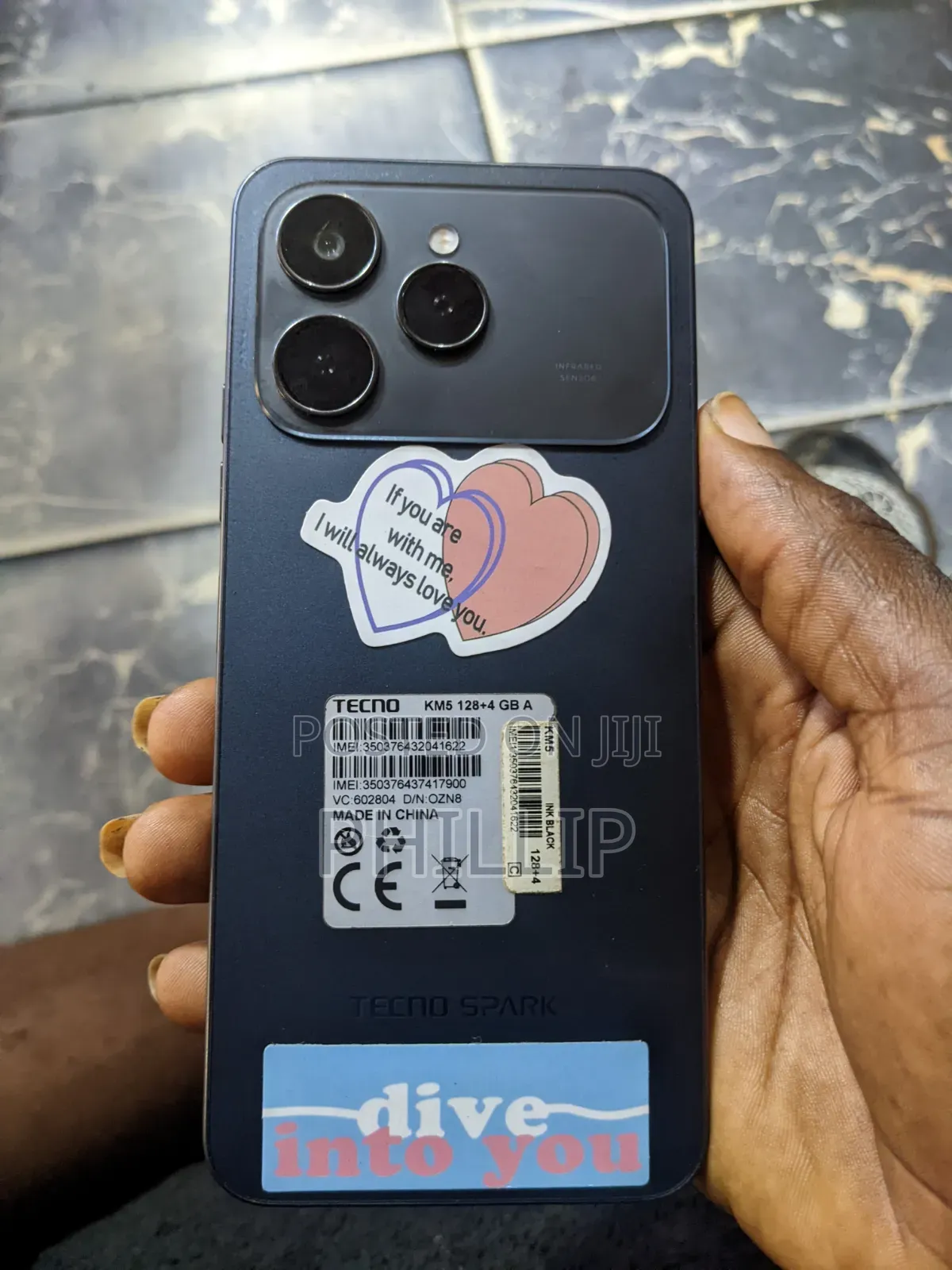 Tecno Spark 40 128 GB Black