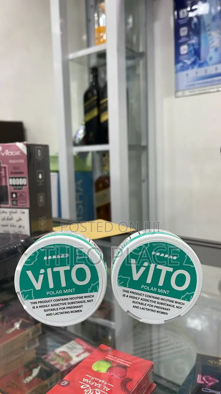 VITO Nicotine Pouches – Polar Mint | Tobacco-Free | Accra