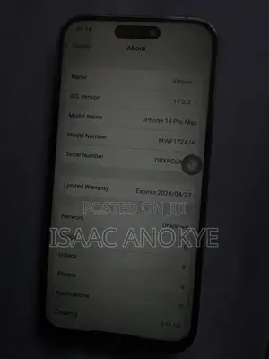 Apple iPhone 14 Pro Max 512 GB Gray