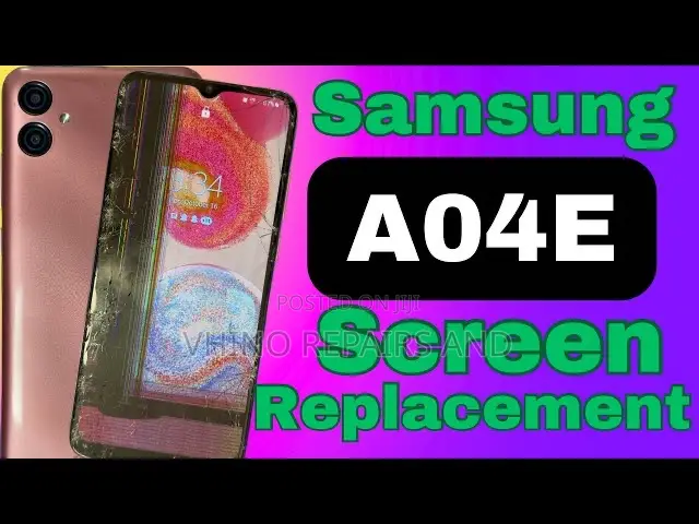 Original Samsung Galaxy A04e Screen Replacement