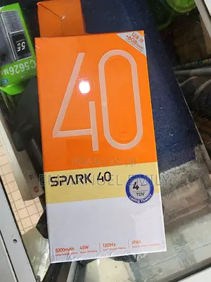 New Tecno Spark 40 256 GB Black