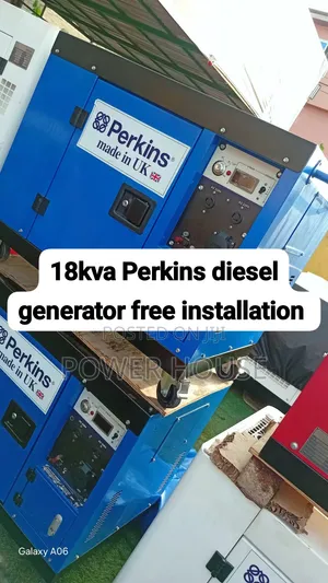 Perkins 18kVA Diesel Generator – Built for Homes Businesses
