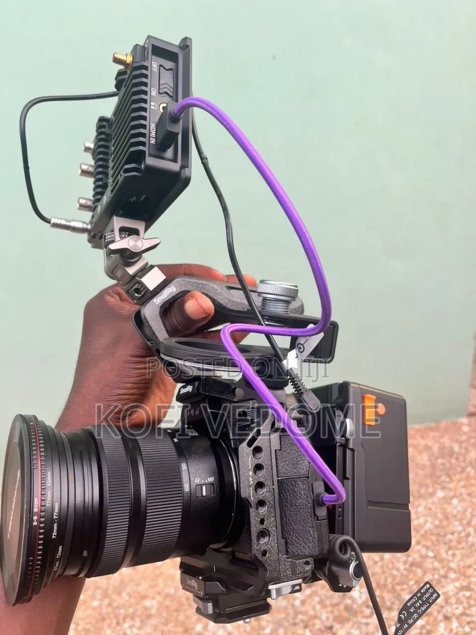 Lumix S5IIX Cinema Rig With Monitor for Rental