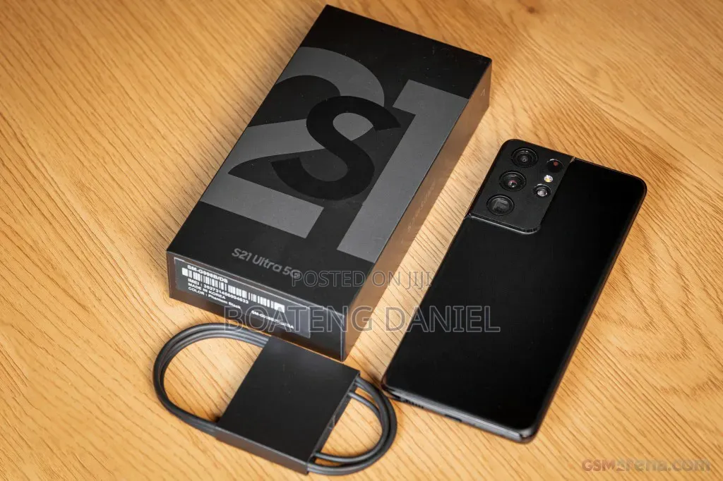 New Samsung Galaxy S21 Ultra 5G 256 GB Black