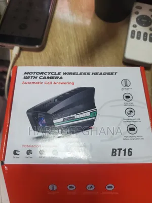 BT16 Motorcycle Wireless Headset With Camera
