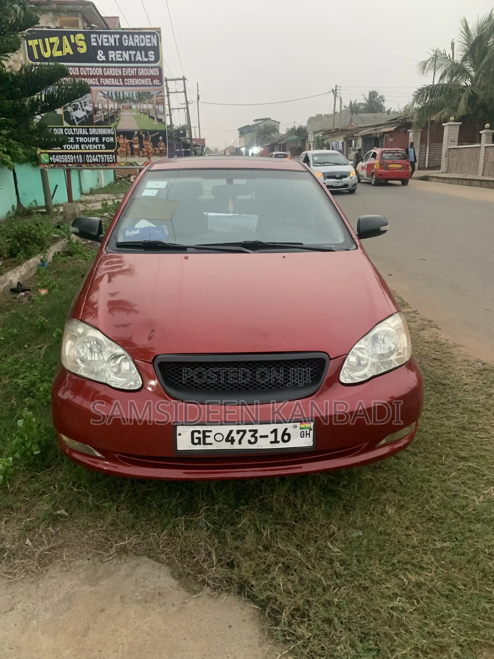 Toyota Corolla 2007 Red