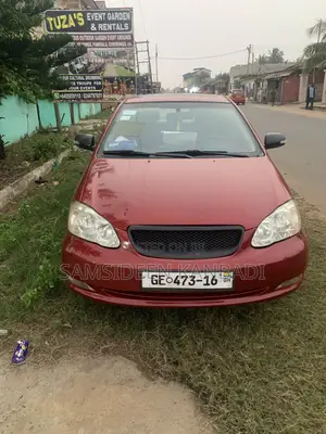 Toyota Corolla 2007 Red