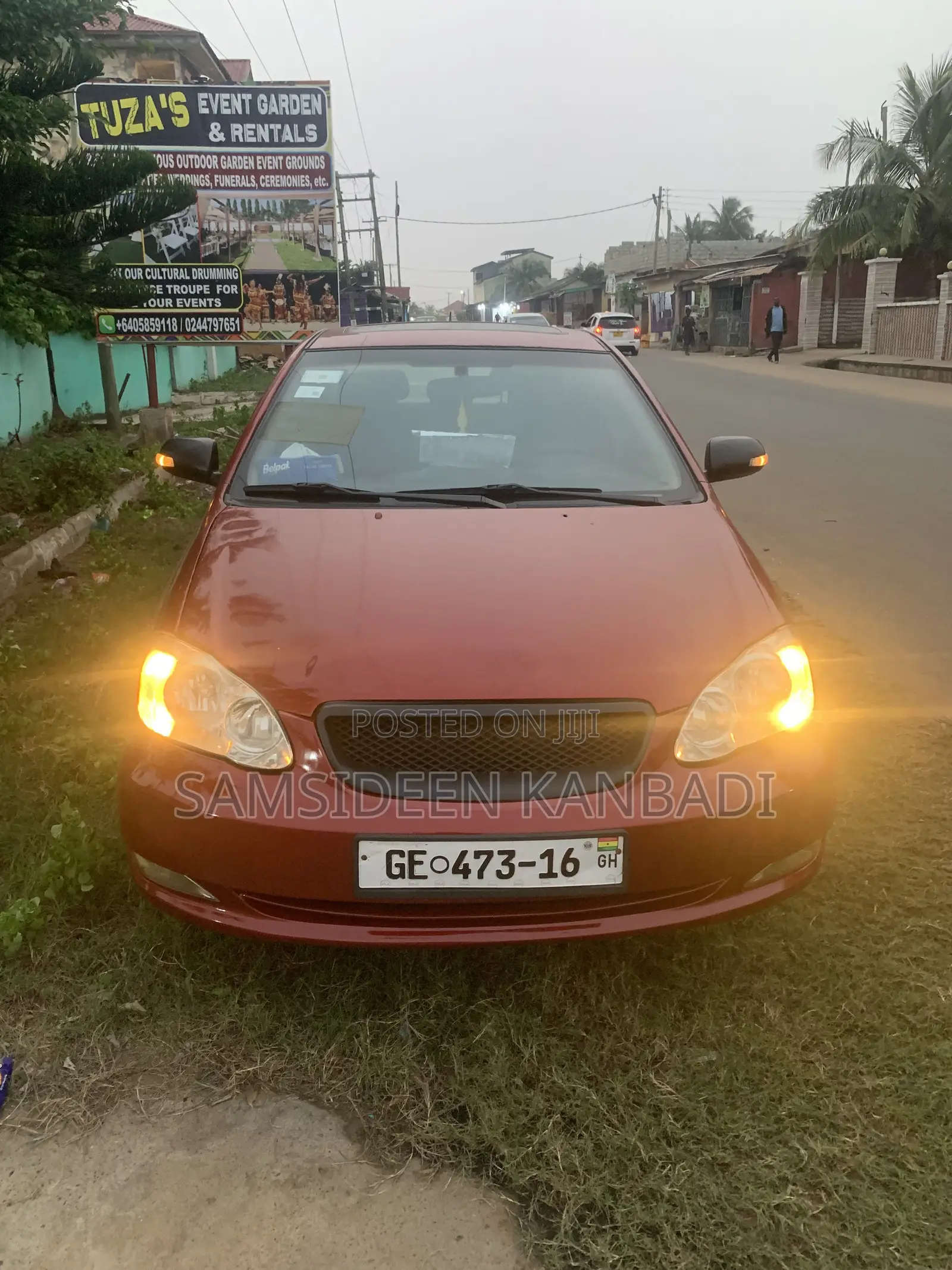 Toyota Corolla 2007 Red