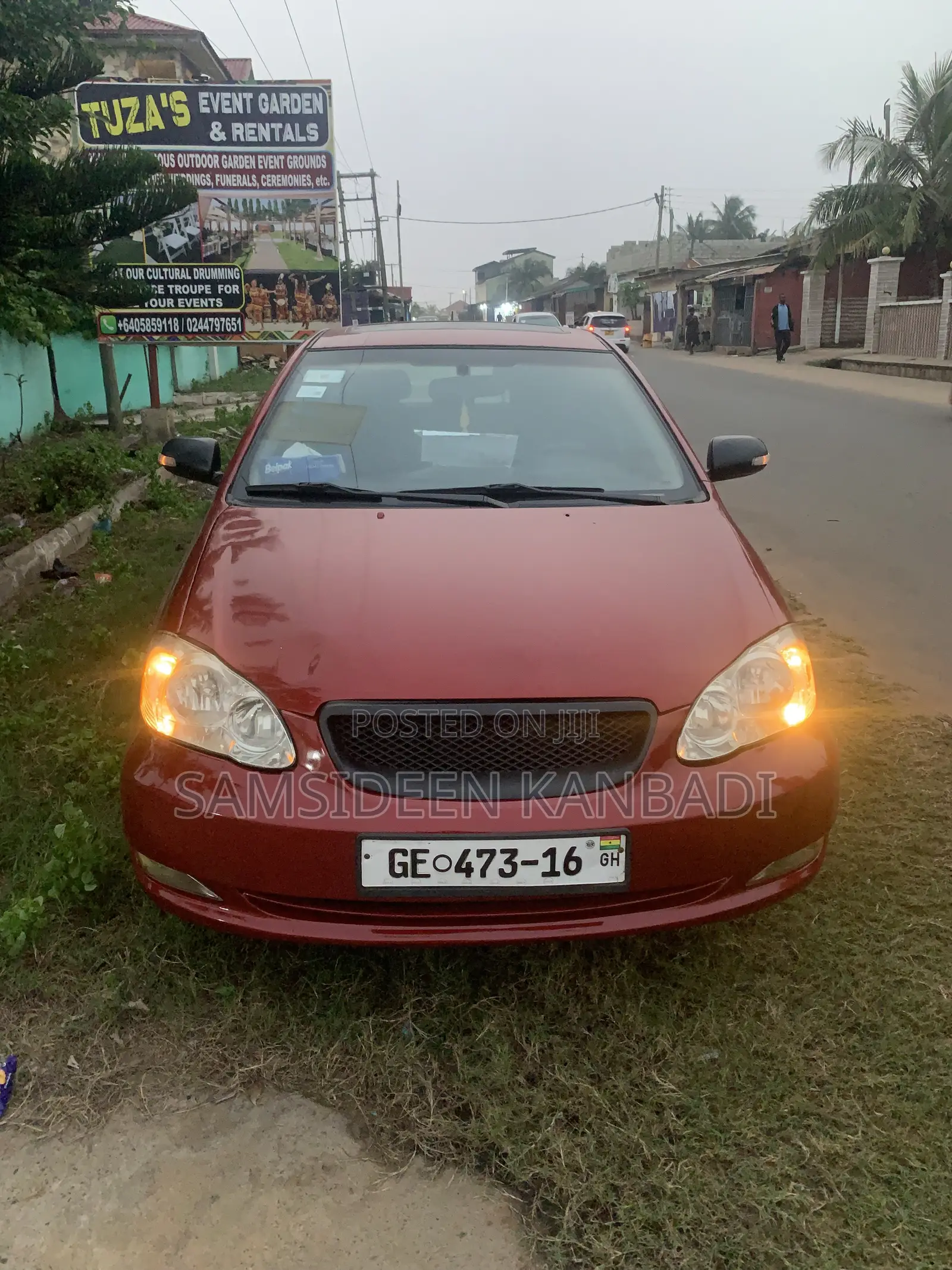 Toyota Corolla 2007 Red