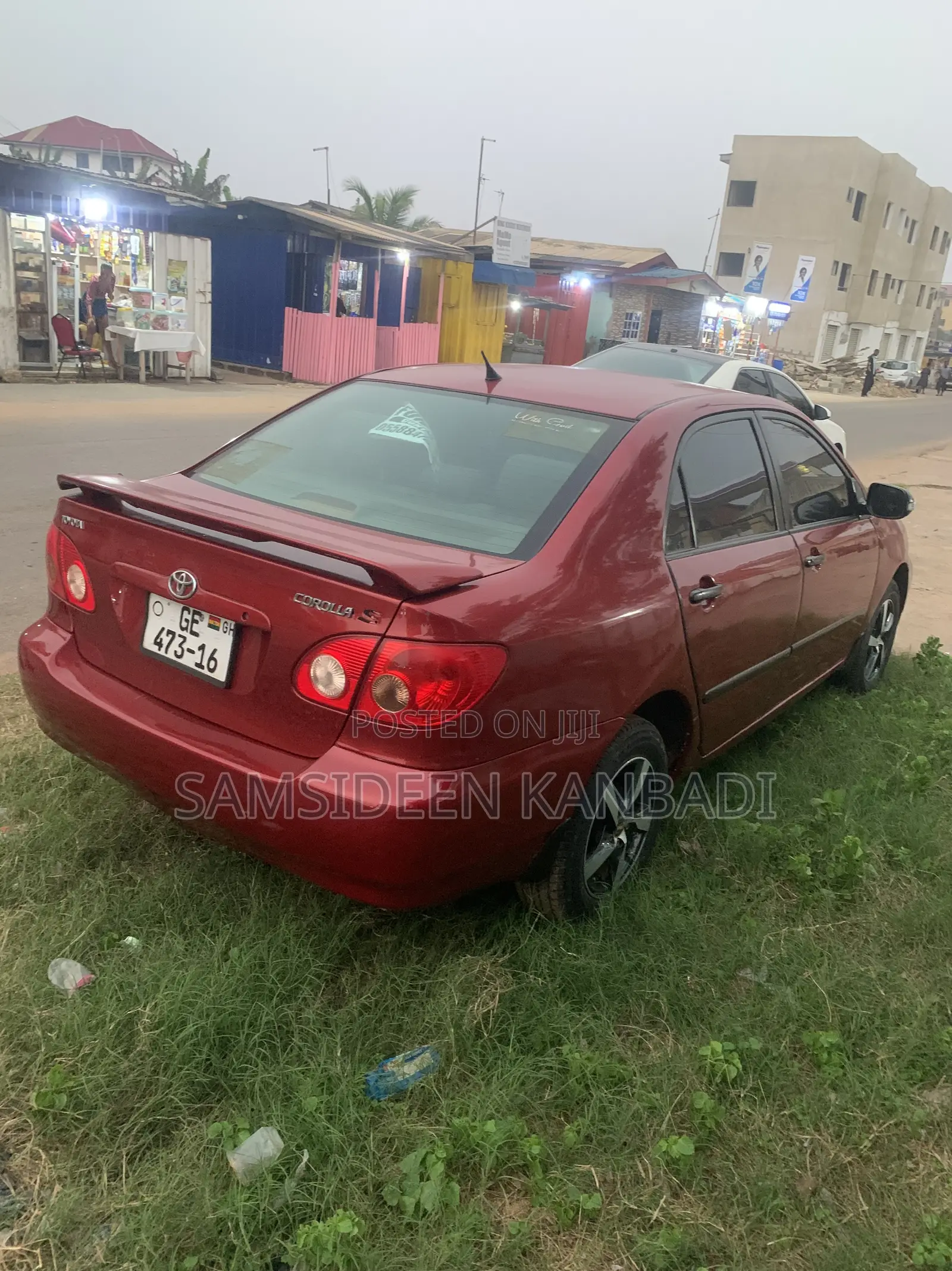 Toyota Corolla 2007 Red