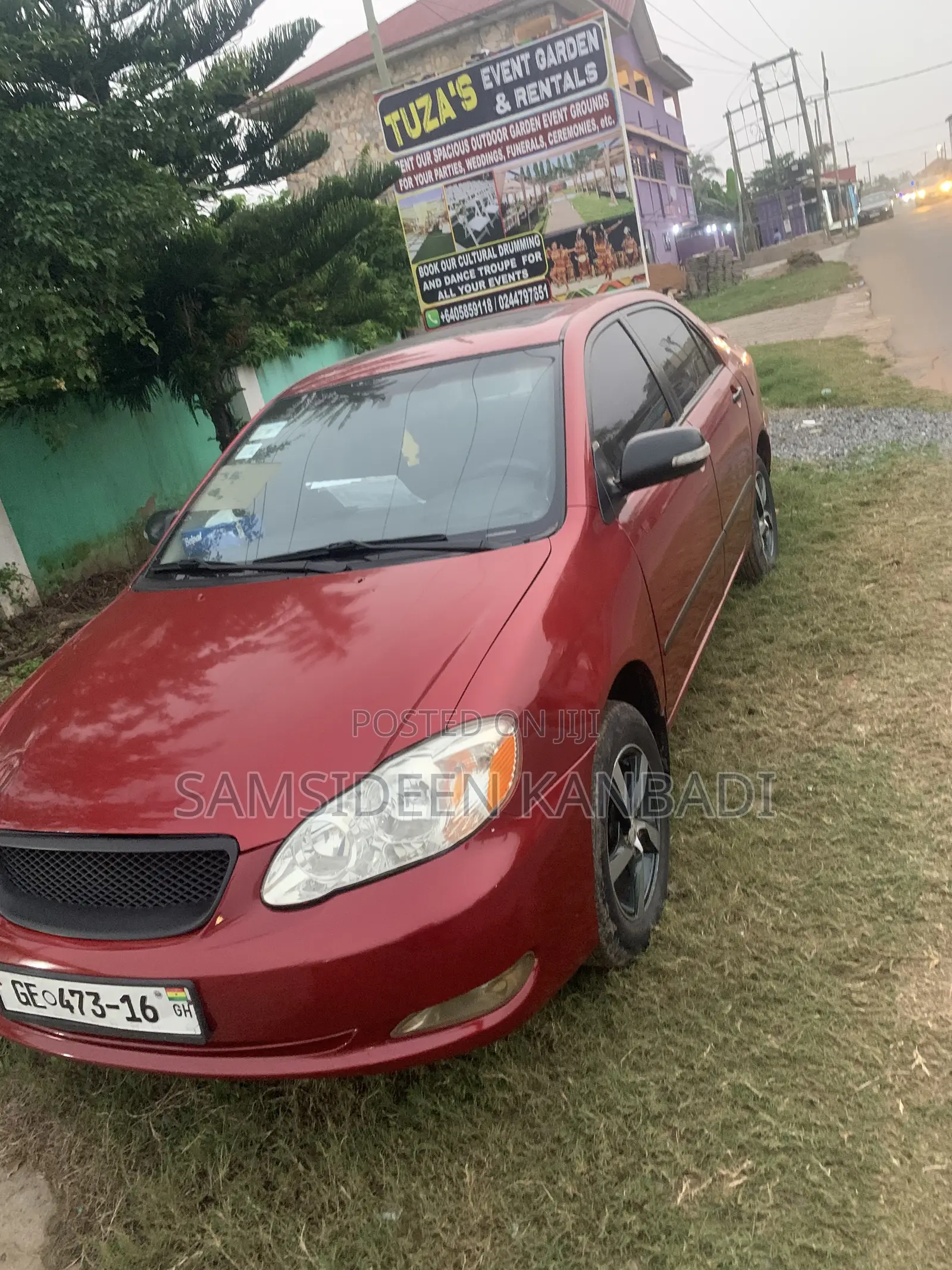 Toyota Corolla 2007 Red