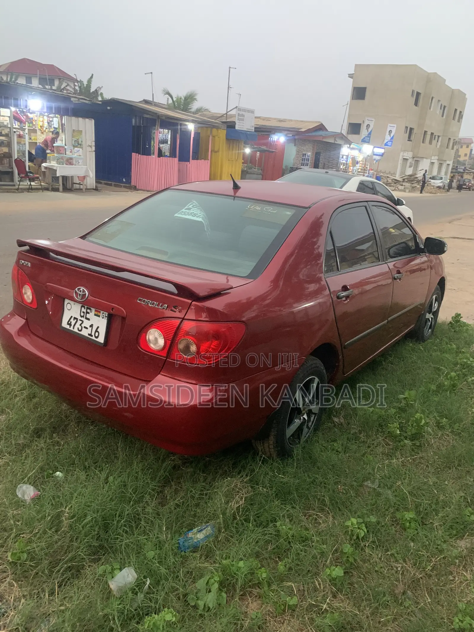 Toyota Corolla 2007 Red