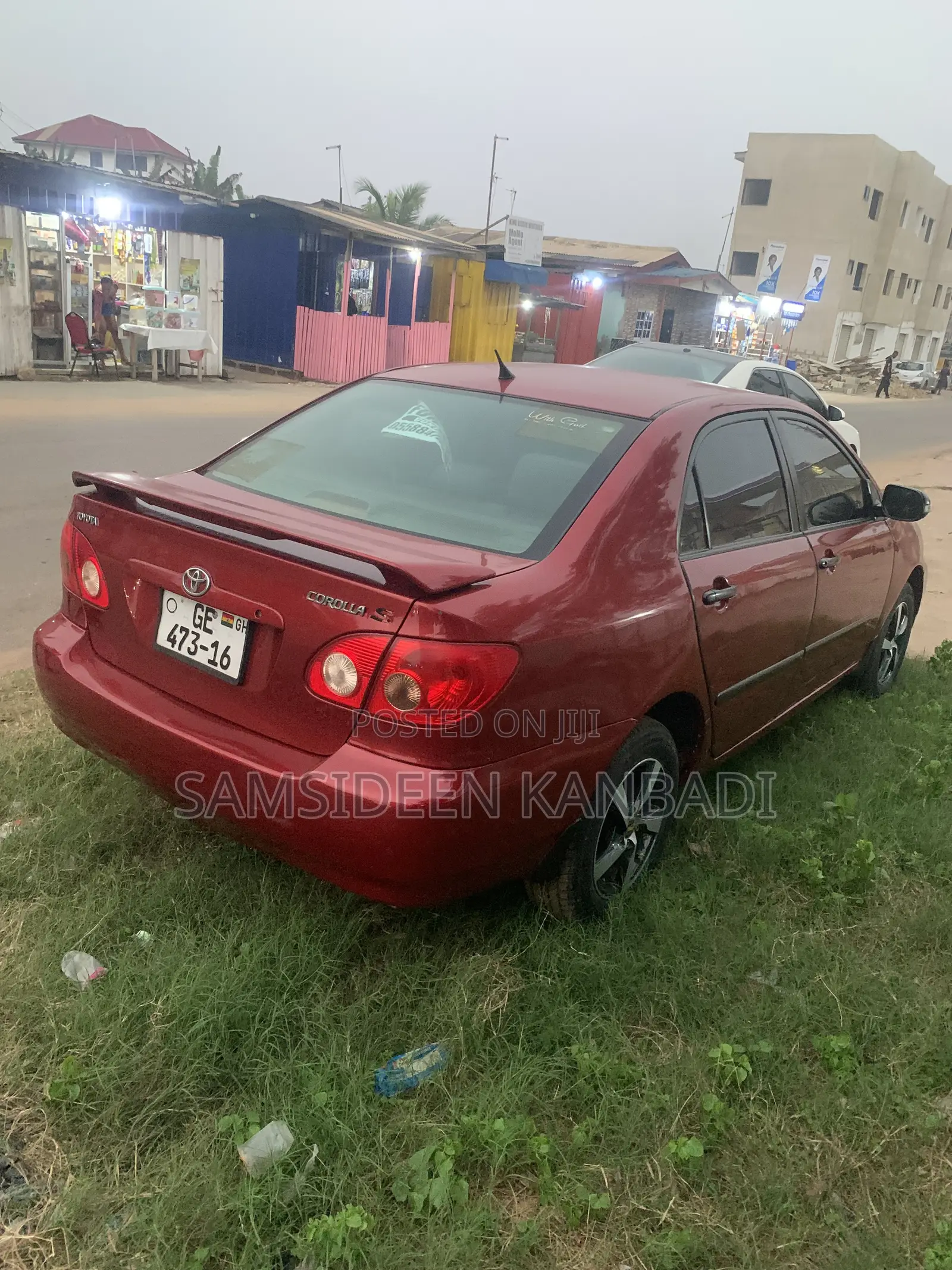 Toyota Corolla 2007 Red