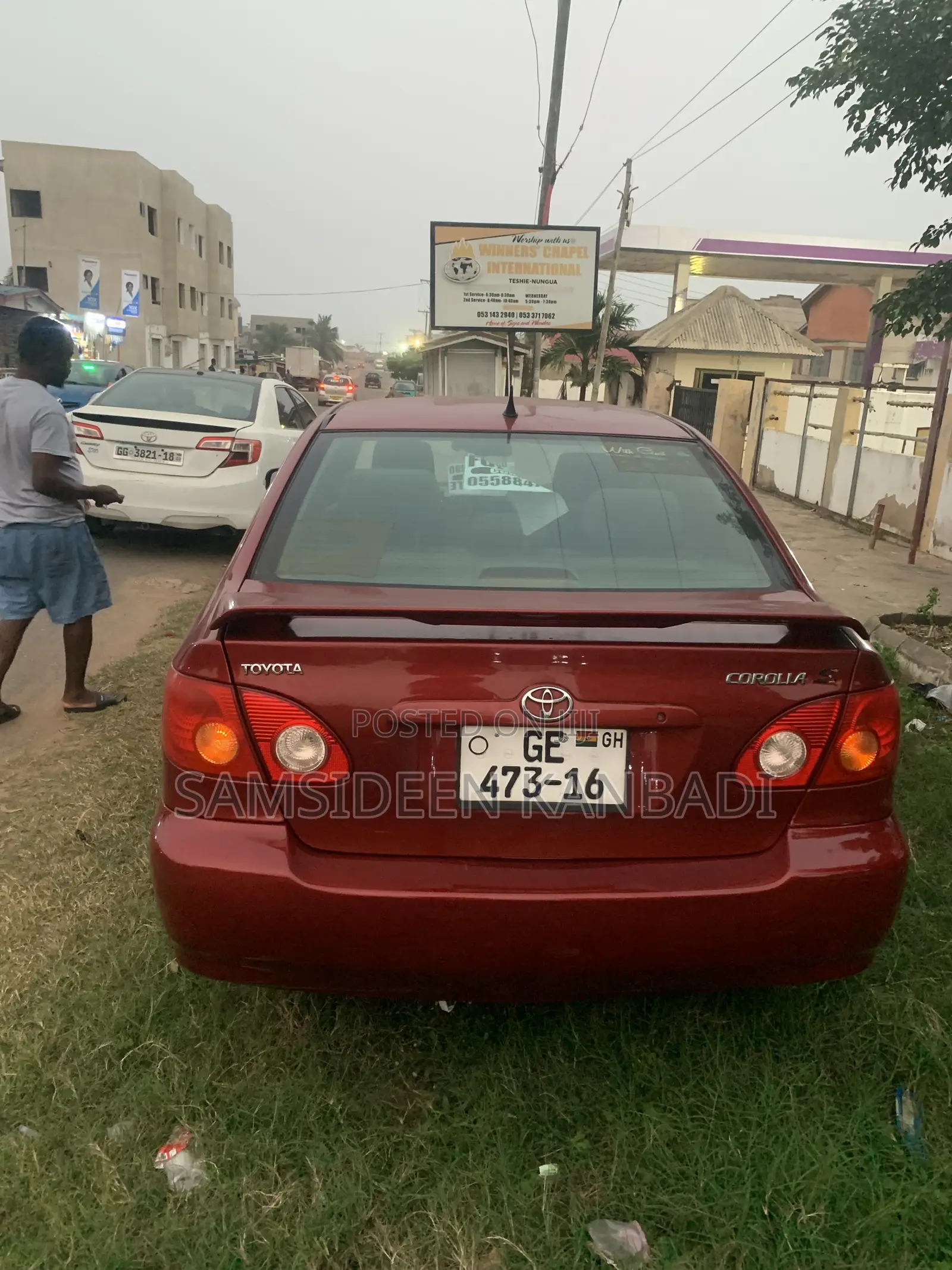 Toyota Corolla 2007 Red