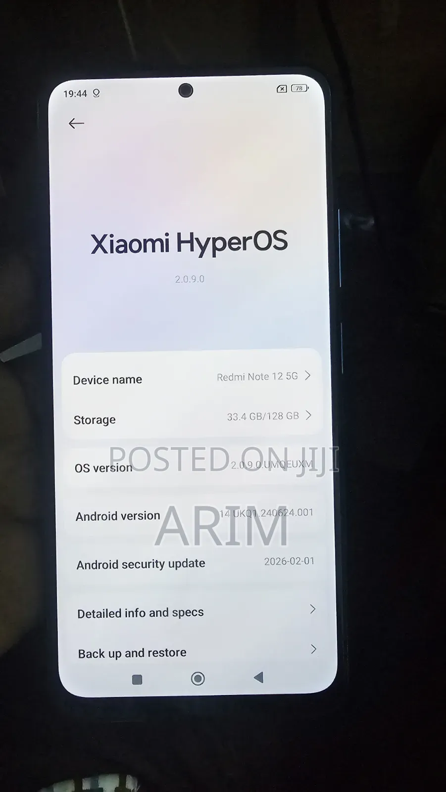 Xiaomi Redmi Note 12 5G 128 GB Green