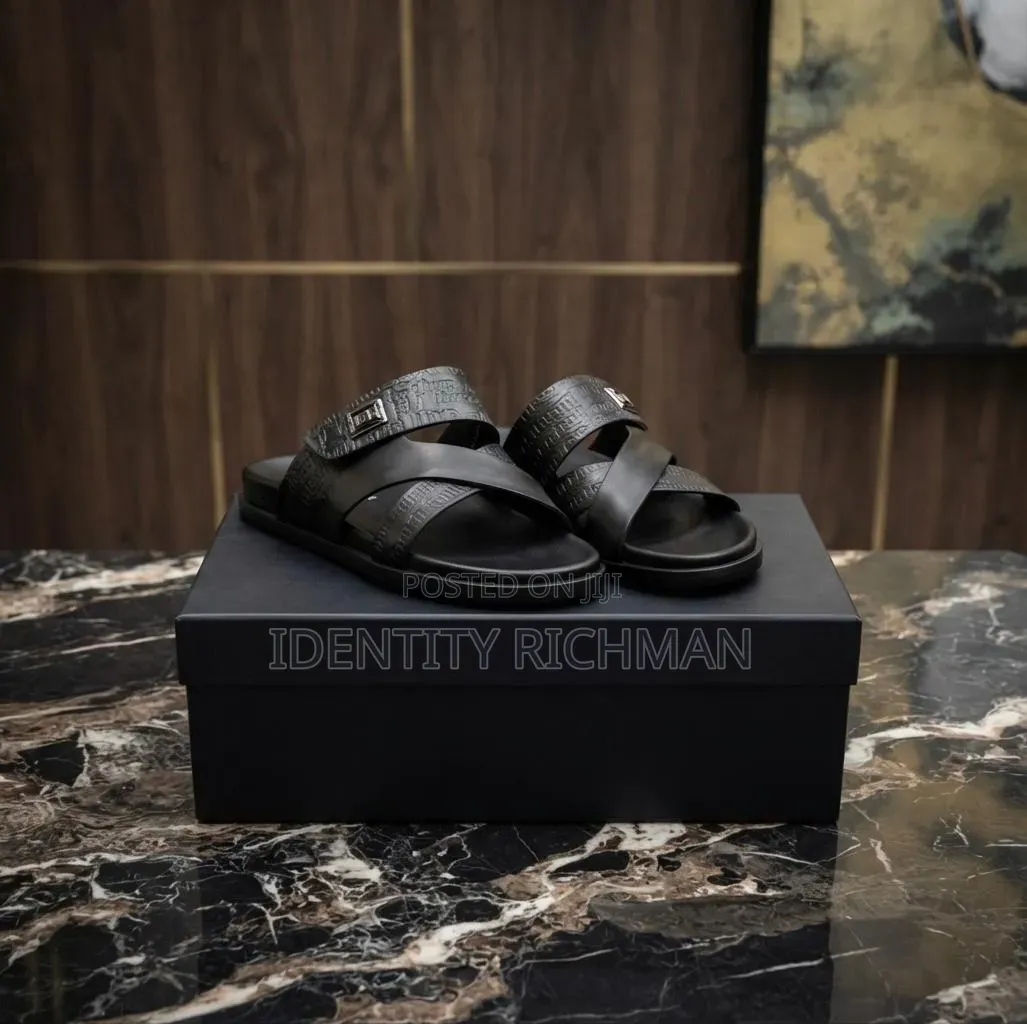 Pure Leather Slippers Available as Seen