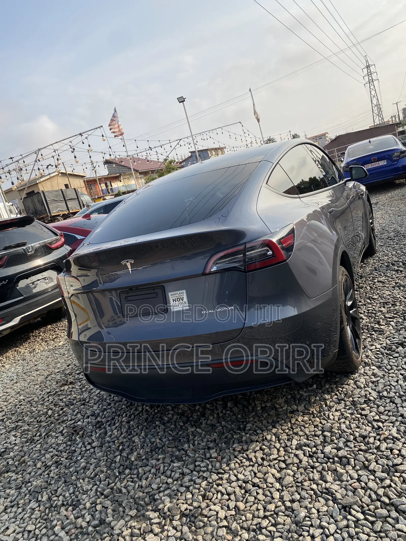Tesla Model Y 75D kWh Performance 2022 Gray
