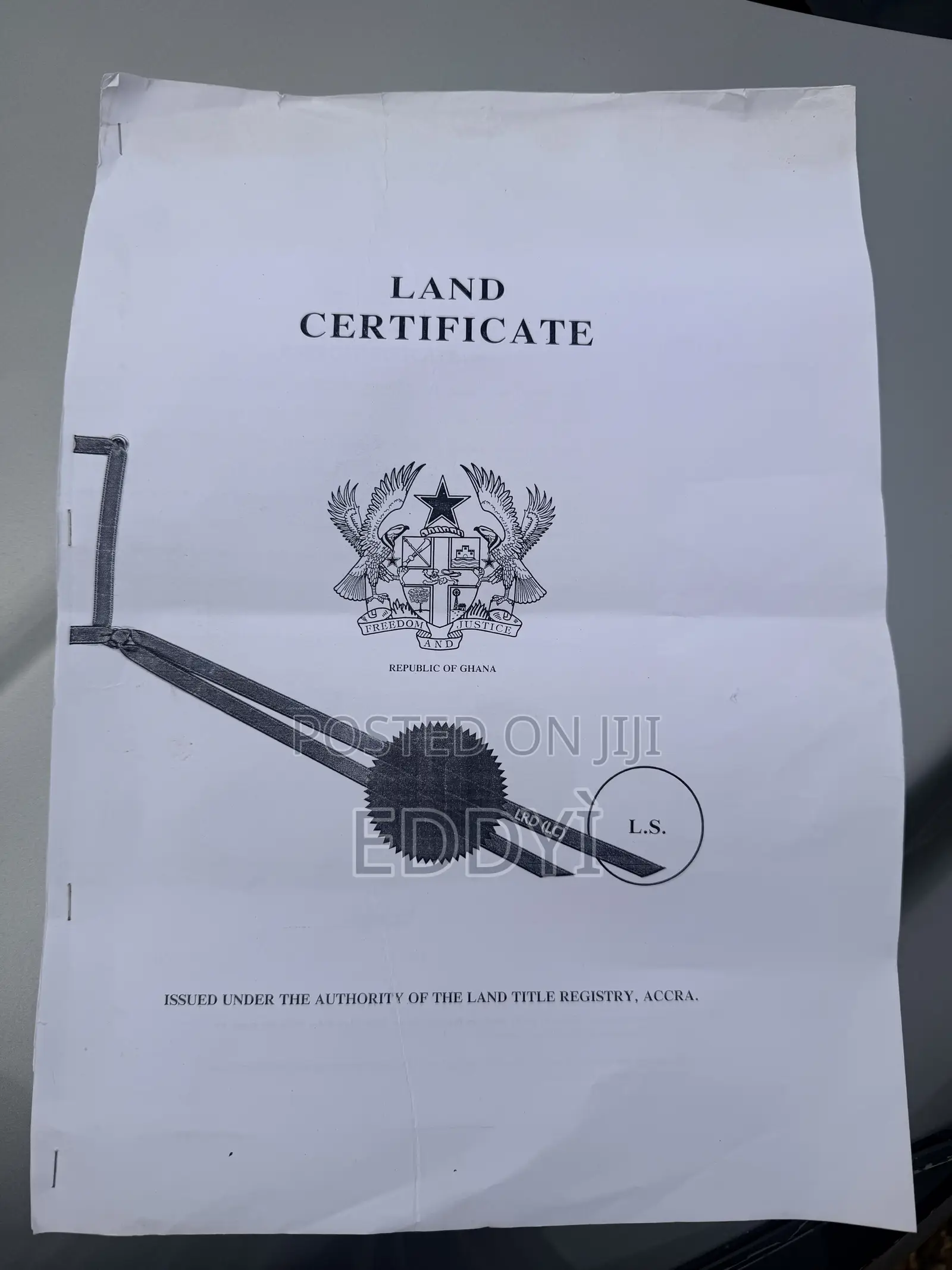 Titled Land for Sale