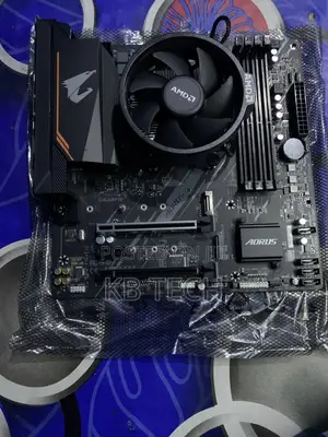 Gigabyte B550m Aorus Elite+Amd Ryzen5 4500+Amd Cpu Cooler
