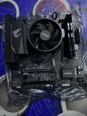 Gigabyte B550m Aorus Elite+Amd Ryzen5 4500+Amd Cpu Cooler