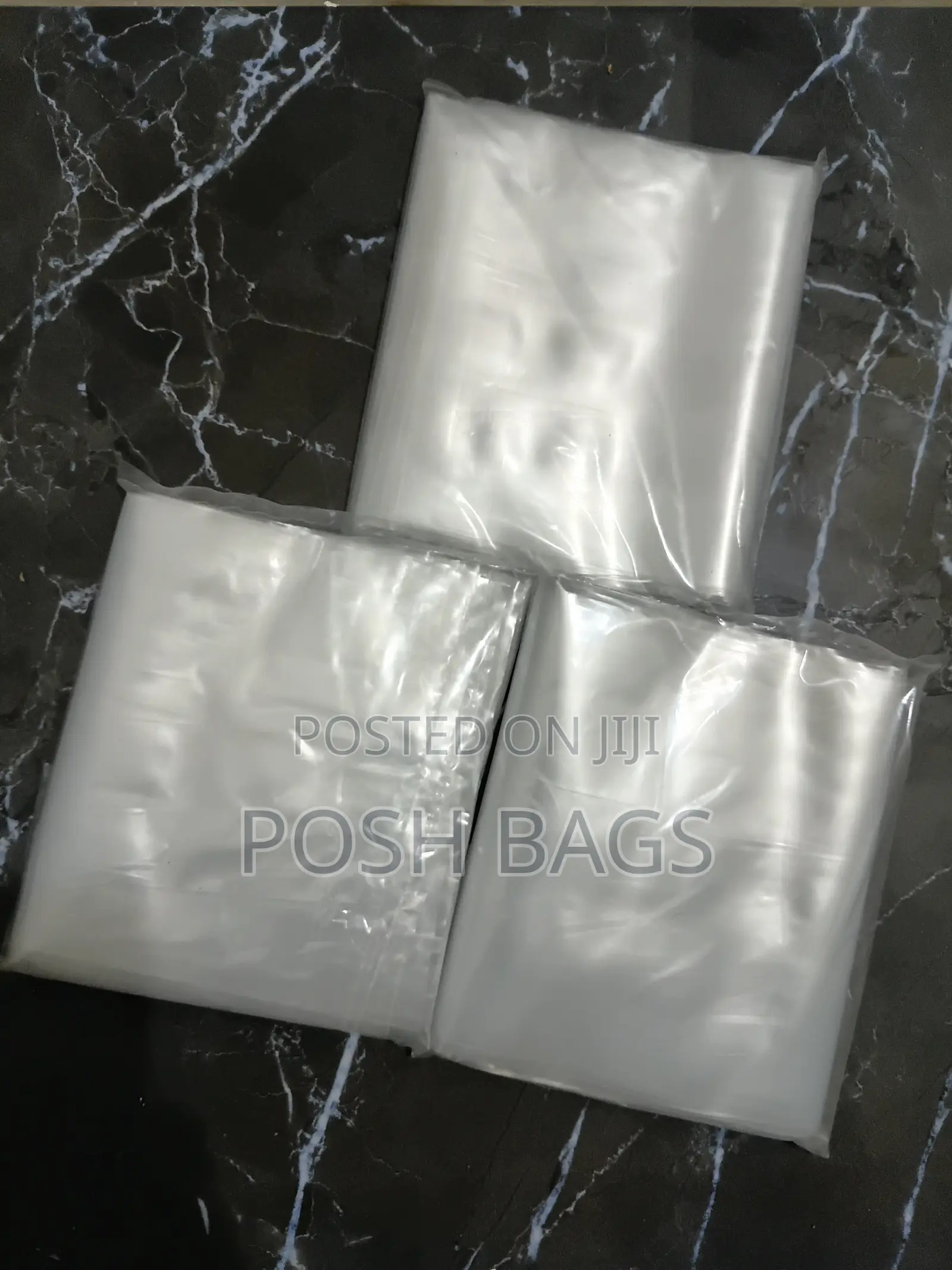 50 Bags Plain Packaging Bags