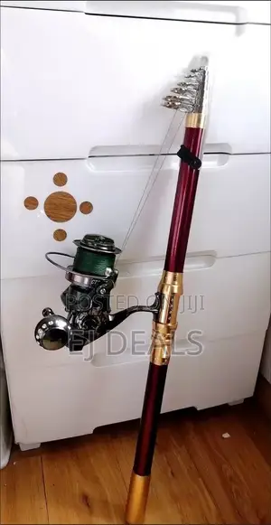 Professional Telescopic Fishing Rod 12 Ft With Complete Accessories