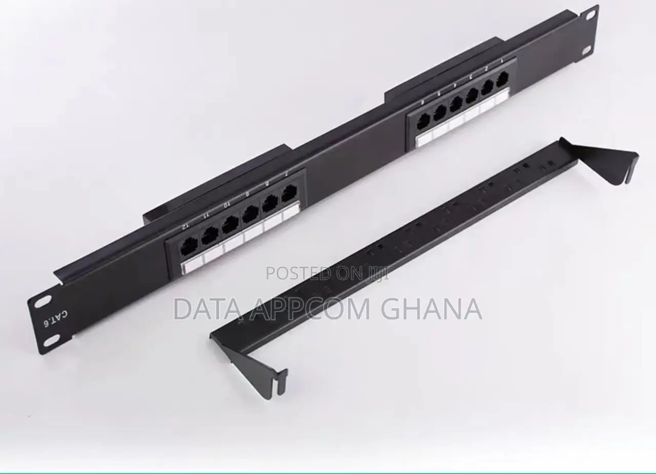 12 Ports Utp Cat6 Patch Panel