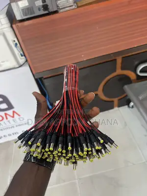 DC Power Cable 12V 5A Plugs Male Female Connectors