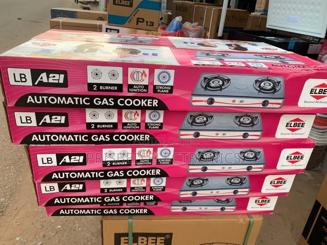 Elbee Durable 2burner Automatic Gas Stove