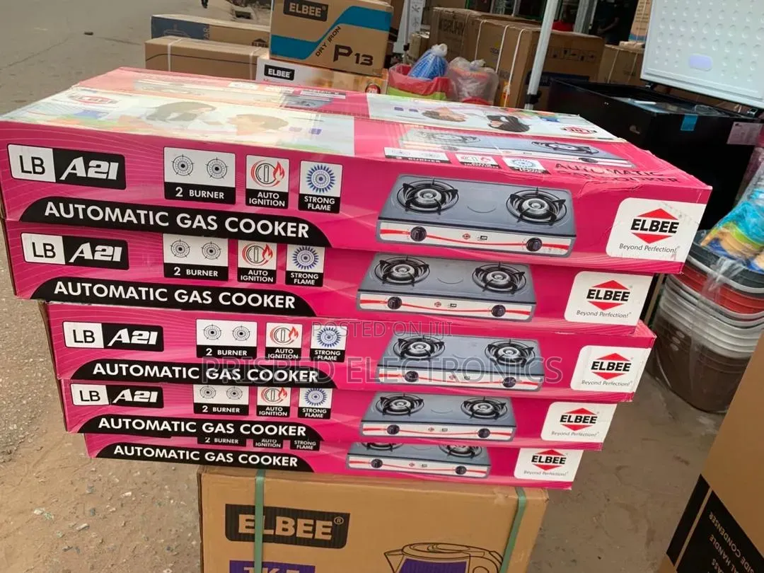 Elbee Durable 2burner Automatic Gas Stove