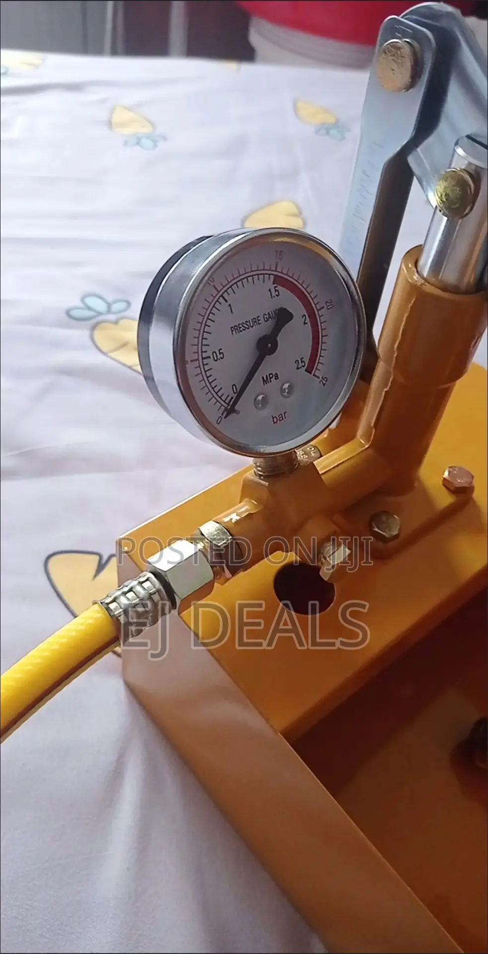 Manual Hydraulic Pressure Test Pump 25KG
