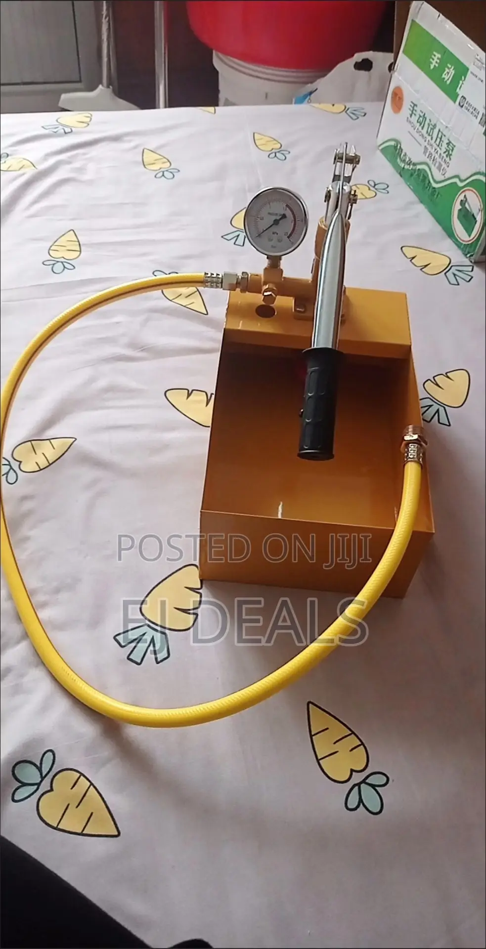 Manual Hydraulic Pressure Test Pump 25KG