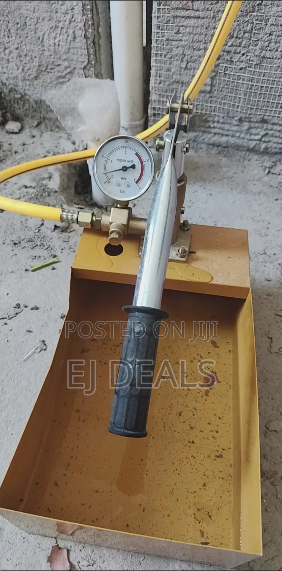 Plumbing Pressure Test