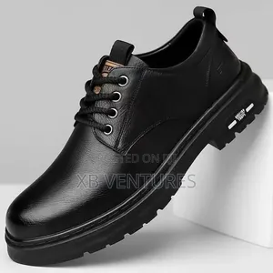 Fashion Leather Business Work Shoes
