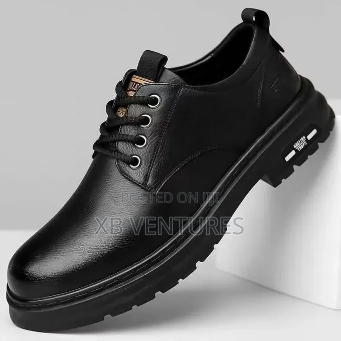 Fashion Leather Business Work Shoes