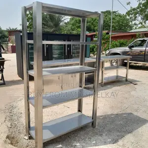 Stainless Standing Shelves