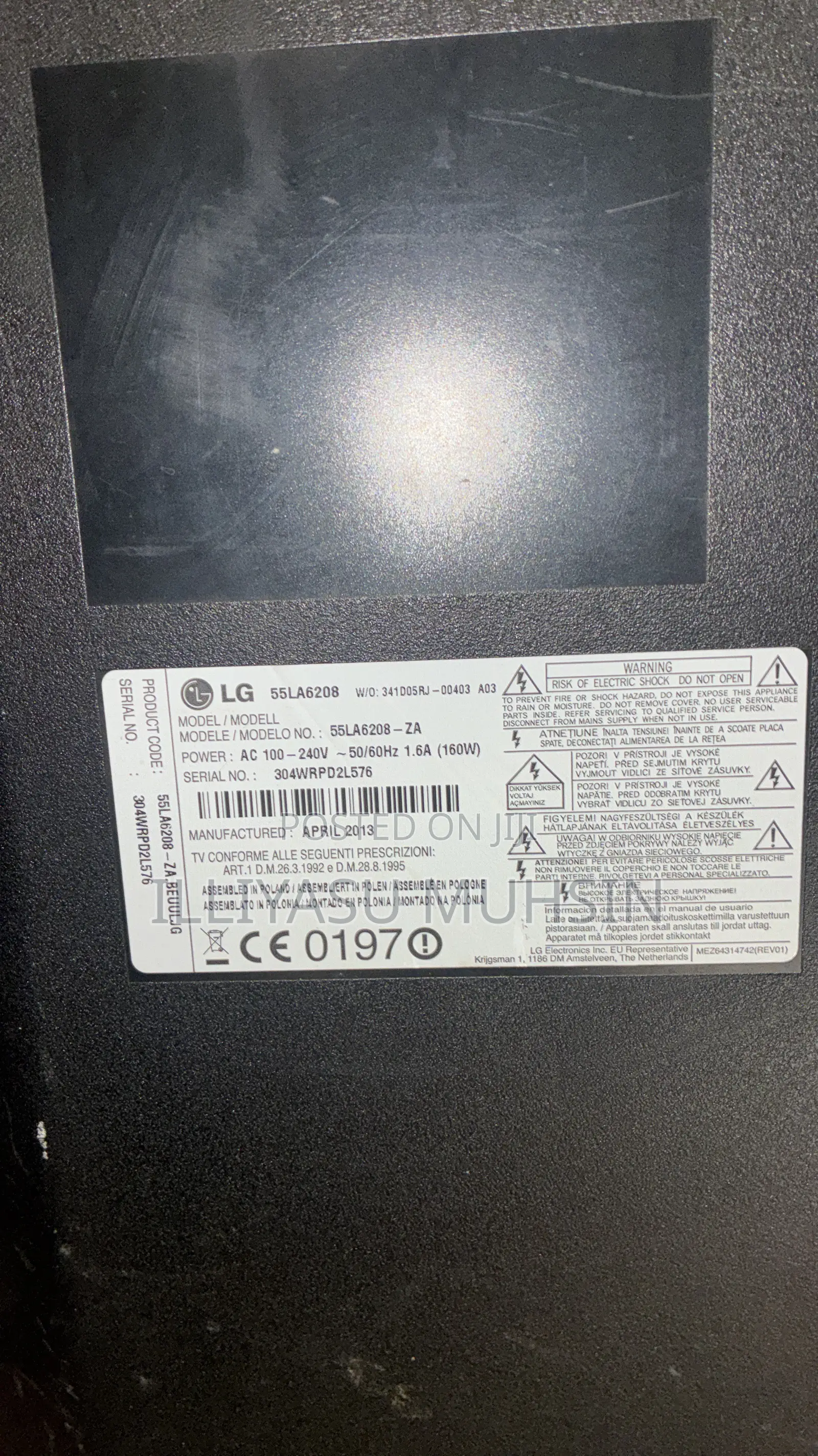 LG 55-Inch Smart TV – Clean Working Perfectly