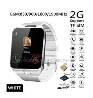 Phone Watch Uses SIM Card and SD Card White