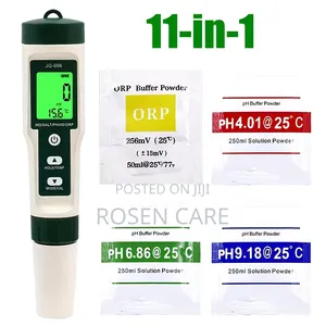 11-in-1 pH Meter, EC, TDS, H2, S.G, Fertility, ORP, Temp Water Tester