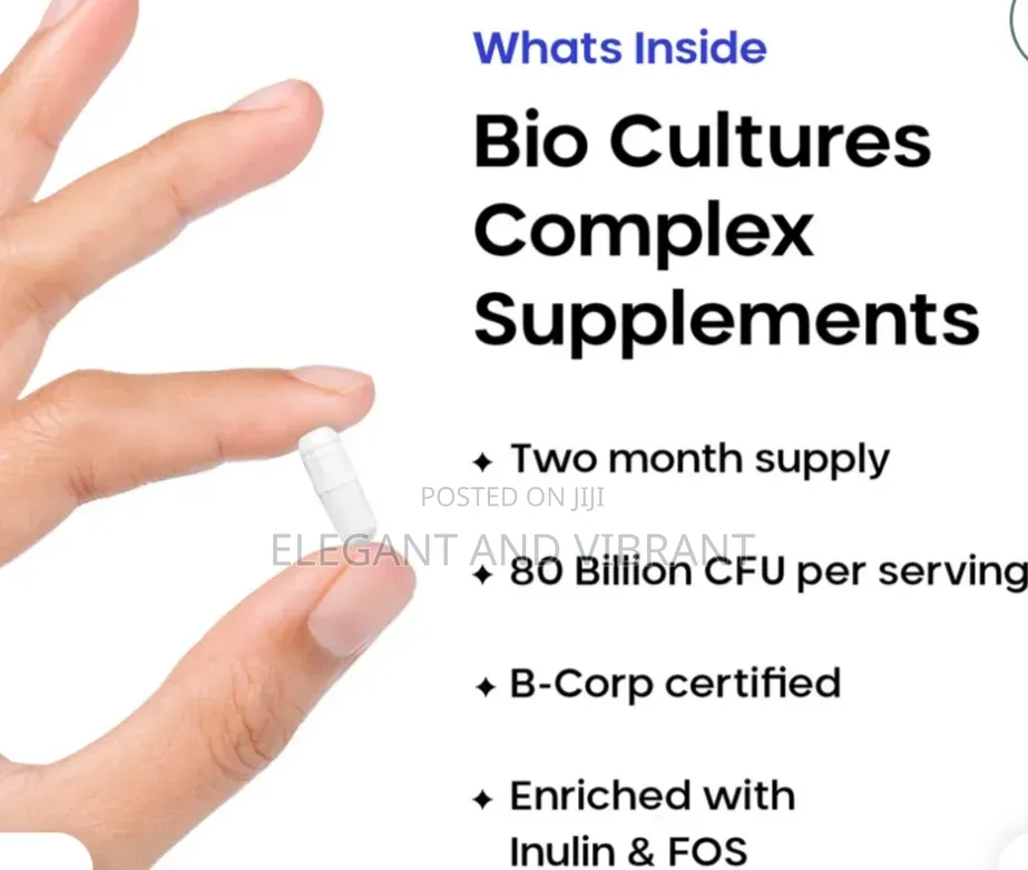 Bio Cultures Complex | 60 Capsules