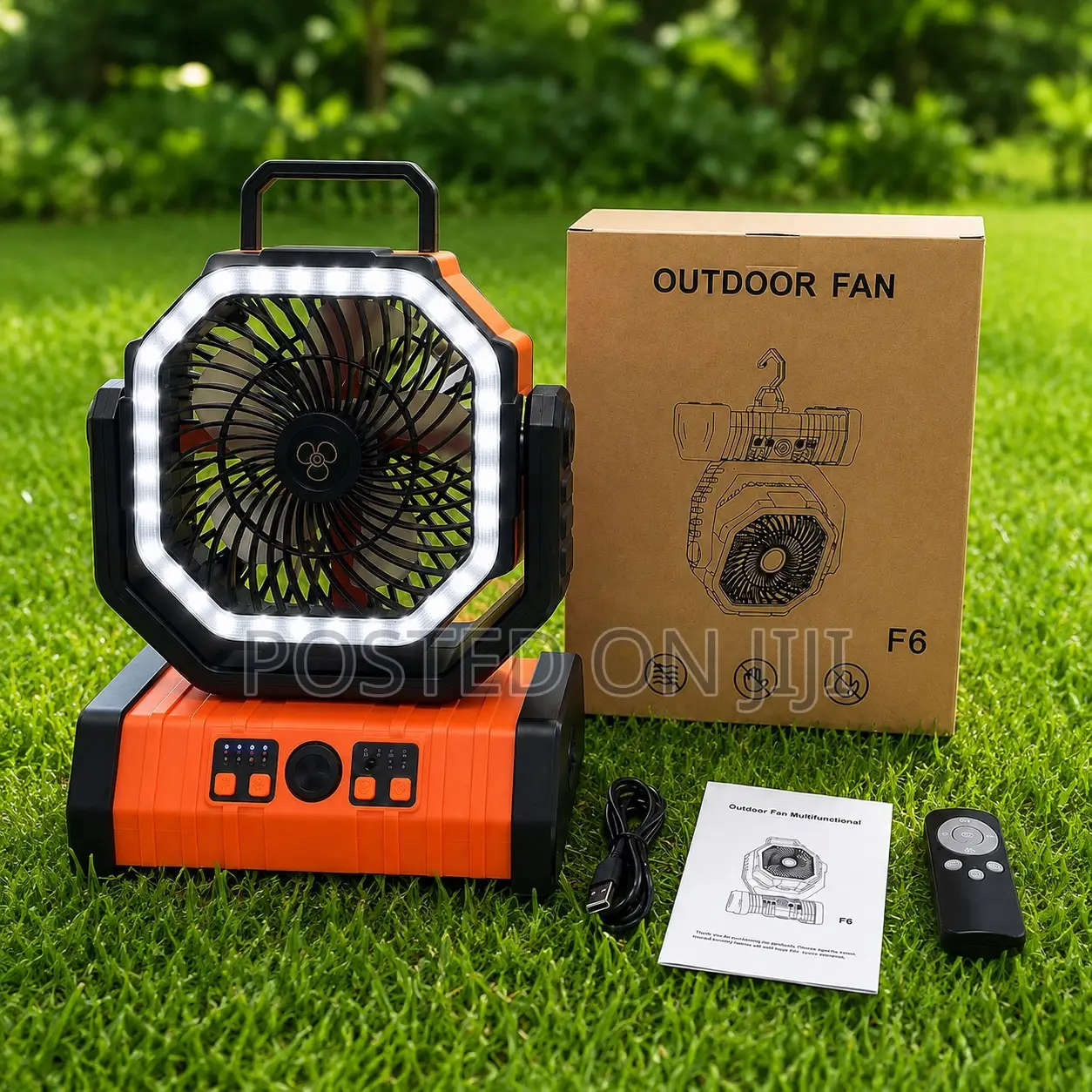 58 Hours Rechargeable Fan