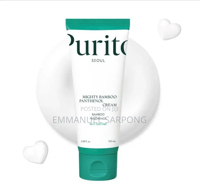 PURITO SEOUL Mighty Bamboo Panthenol Cream Dry Skin,Damage Skin Repair