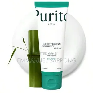 PURITO SEOUL Mighty Bamboo Panthenol Cream Dry Skin,Damage Skin Repair
