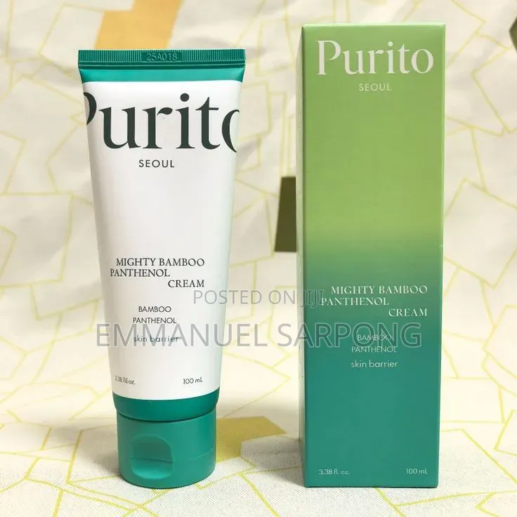 PURITO SEOUL Mighty Bamboo Panthenol Cream Dry Skin,Damage Skin Repair